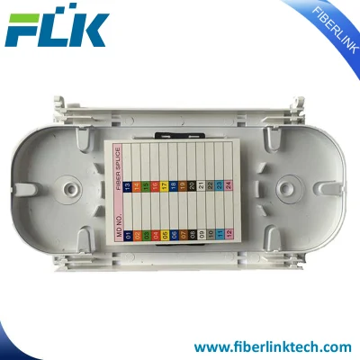 Bandeja de empalme de fibra óptica FTTH/FTTX de 24 núcleos para ODF